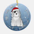 Search for old english sheepdog christmas tree decorations Sheepie