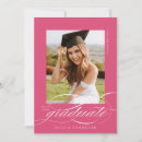 Search for pink graduation invitations College