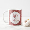 Search for fabulous 40 mugs Glitter