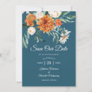 Search for teal orange save the dates Boho