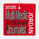 Search for journalism christmas tree decorations Journalist