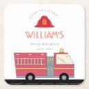 Search for fireman coasters Birthday