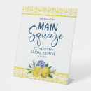 Search for lemon bridal shower welcome signs Citrus