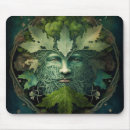 Search for green man mouse mats Woodland
