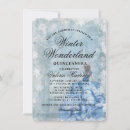 Search for magical winter wonderland invitations Blue