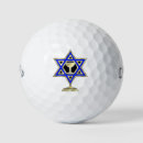 Search for jewish golf balls Star of david