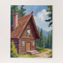 Search for log cabin puzzles Cottage