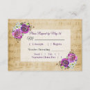 Search for sheet music rsvp cards Purple