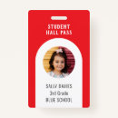 Search for students id badges Bathroom pass