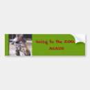 Search for zoo bumper stickers Animals