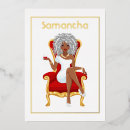 Search for black red silver birthday invitations Chic