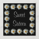 Search for daisy sweet 16 invitations Flower