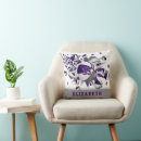 Search for purple and gray cushions For kids