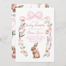Search for easter bunny baby shower invitations Wildflowers