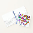 Search for alphabet notebooks Letters