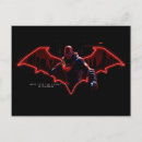 Search for super hero postcards Bat symbol
