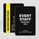 Search for backstage Event access