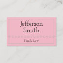 Search for family business cards Elegant