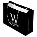 Search for monogrammed gift bags Family