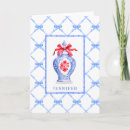 Search for chinoiserie note cards Blue and white