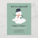 Search for moving announcement christmas postcards Modern