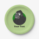 Search for gorilla paper plates Illustration