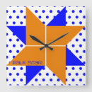Search for blue and orange clocks Dots