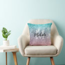 Search for aqua blue cushions Ombre