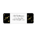 Search for gold snowflake return address labels Snowflakes