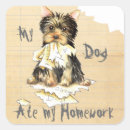 Search for yorkie stickers Puppy