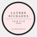 Search for plain pink stickers Professional