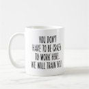 Search for crazy train mugs Coworker