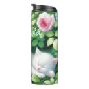 Search for cat art travel mugs Floral