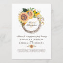Search for sunflower engagement party invitations Rustic
