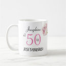 Search for fiftieth birthday mugs For her