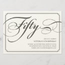 Search for formal 50th invitations Modern