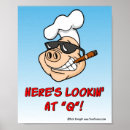 Search for bbq chef posters Pig