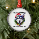 Search for husky christmas tree decorations Dog