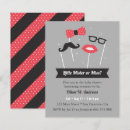 Search for little mister invitations Moustache