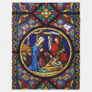 Search for santa claus sleigh blankets Nativity