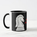 Search for white knight mugs Horse