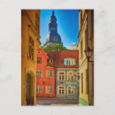 Search for old town street postcards City