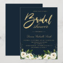 Search for navy blue gold ivory invitations Elegant