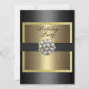 Search for 40th 7x5 invitations Gold
