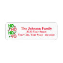 Search for ho ho ho return address labels Modern