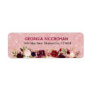 Search for glitter address return address labels Bridal shower