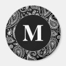 Search for black white pattern magnets Floral