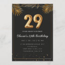 Search for 29th birthday invitations Trendy