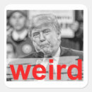 Search for weird square stickers Election