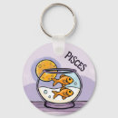Search for fish design key rings Pisces